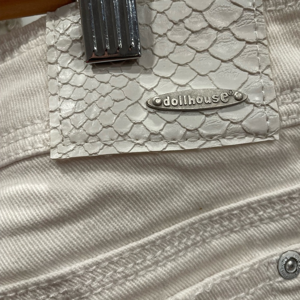 DOLLHOUSE WHITE DENIM - Picture 5 of 9